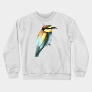 Cute Bee-Eater Drawing Crewneck Sweatshirt